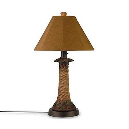 Patio Living Patio Living 36957 Bark 35 Inch Table Lamp 36957
